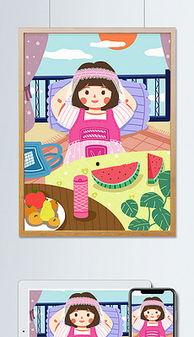 娱乐吃瓜背景模板图片高清